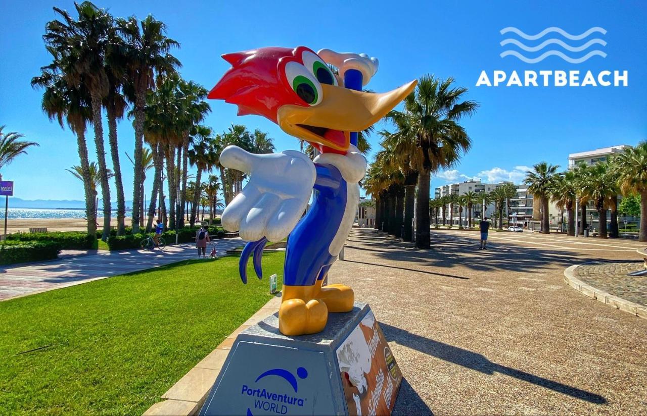 Apartbeach Novelty 3º Frente Playa Y Gran Terraza Salou Buitenkant foto